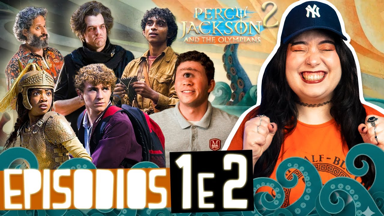 PERCY JACKSON 2: review EPISÓDIOS 1 e 2 da 2a temporada - TUDO MAIOR!! TYSON, CORRIDA DE BIGAS.. 😱