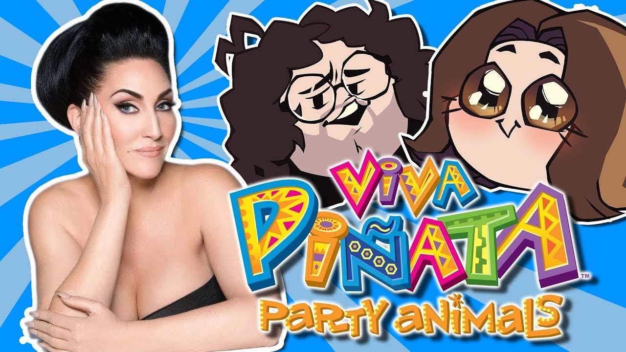 Playing Viva Pinata with Michelle Visage + Lillie