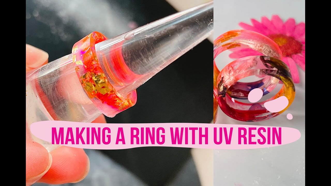 Make a UV resin ring, a How To Tutorial