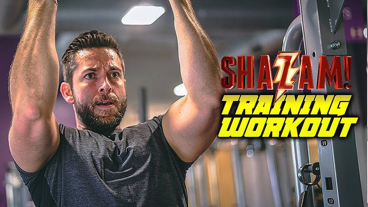 Zachary Levi TRAINING WORKOUT - Shazam!