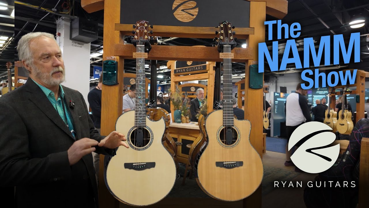 Interview and Booth Tour with Kevin Ryan Guitars at NAMM 2025