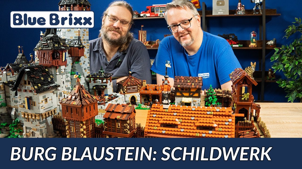 Unbesiegbar! Die neue Schildwerk Erweiterung macht deine Burg Blaustein uneinnehmbar | BlueBrixx