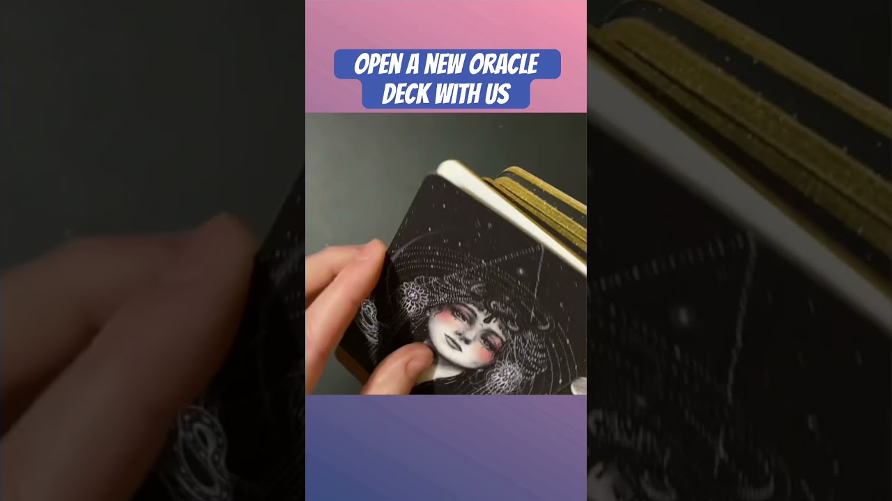 Open a new oracle deck with us. 