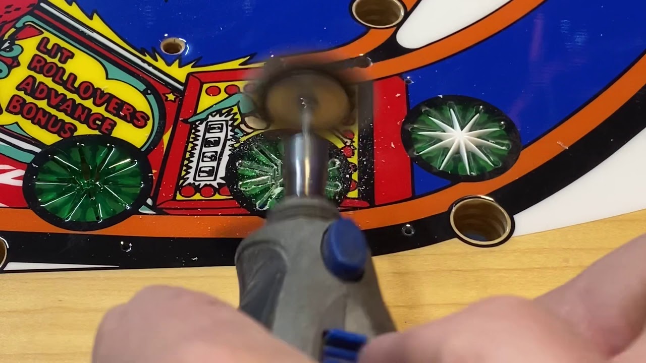 Star Rollovers on CPR Playfield