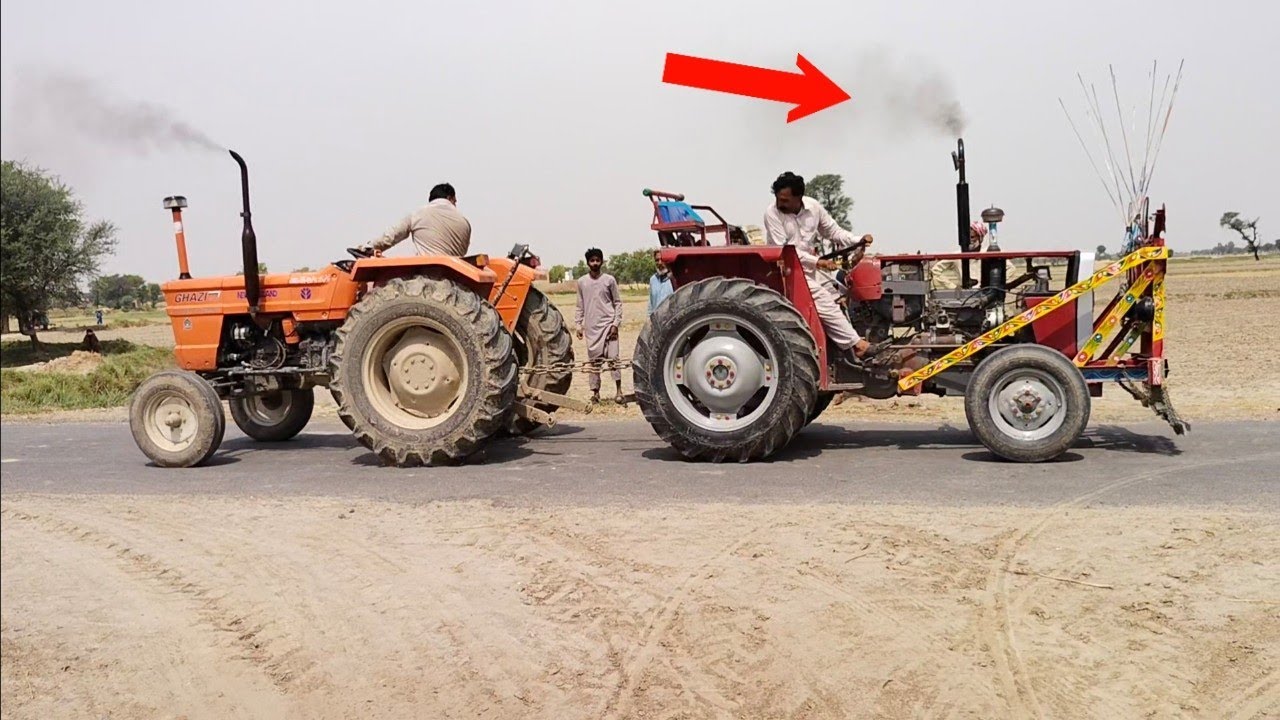 Tractors Tochan Competition | Massey 240 vs Holland Ghazi Tractor | Agro Machinery