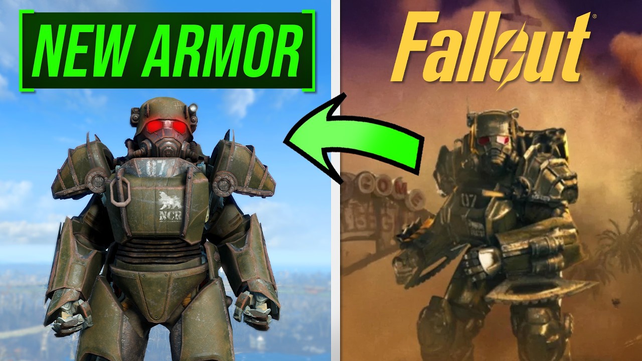They Added Fallout TV Show NCR Power Armor to Fallout 4!