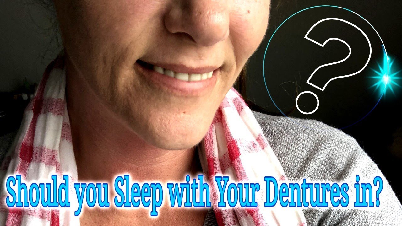 Dentures- Should you Sleep with them in your Mouth? 👍👎 #dentures