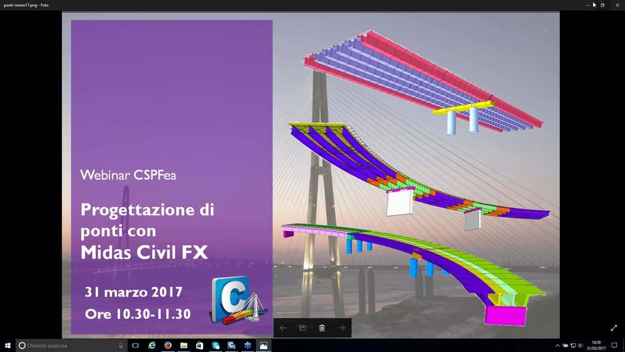 Webinar CSPFea: Progettazione ponti con Midas Civil FX