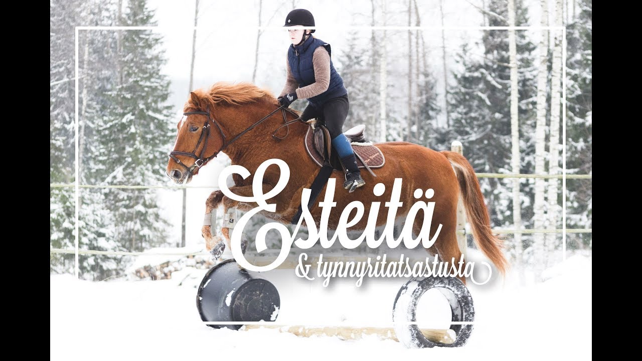 TALLIPÄIVÄ | esteitä ja tynnyriratsastusta