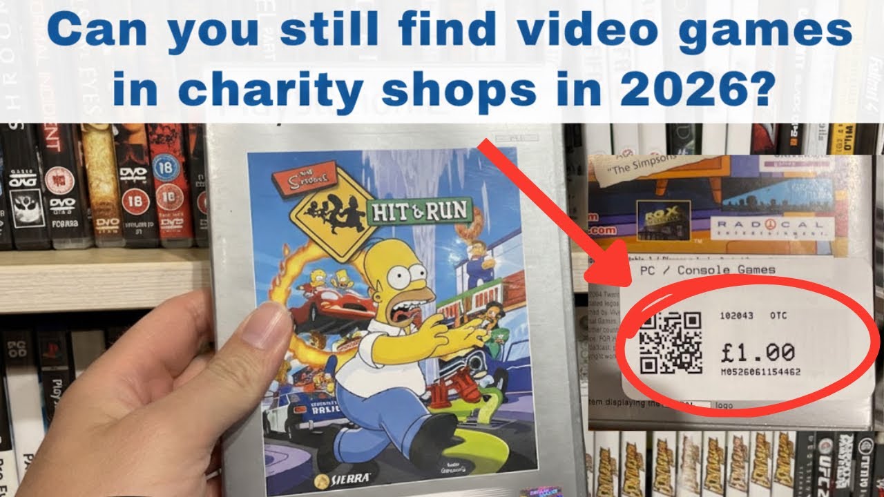 Is Game Hunting DEAD in Charity Shops in 2026? Thirfting Vlog