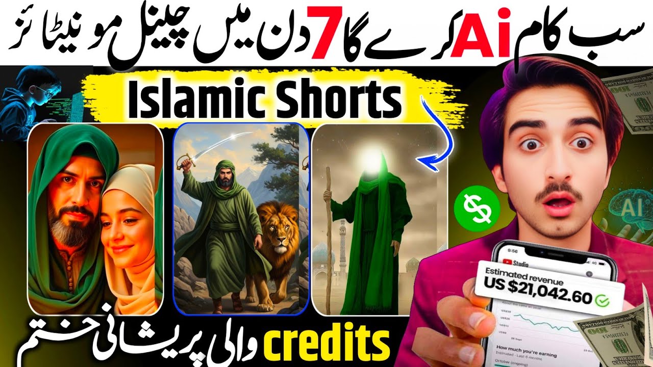 How to make Islamic Video | Islamic waqiat wali video Kaise Banaye | 🆓Text to Video generater 