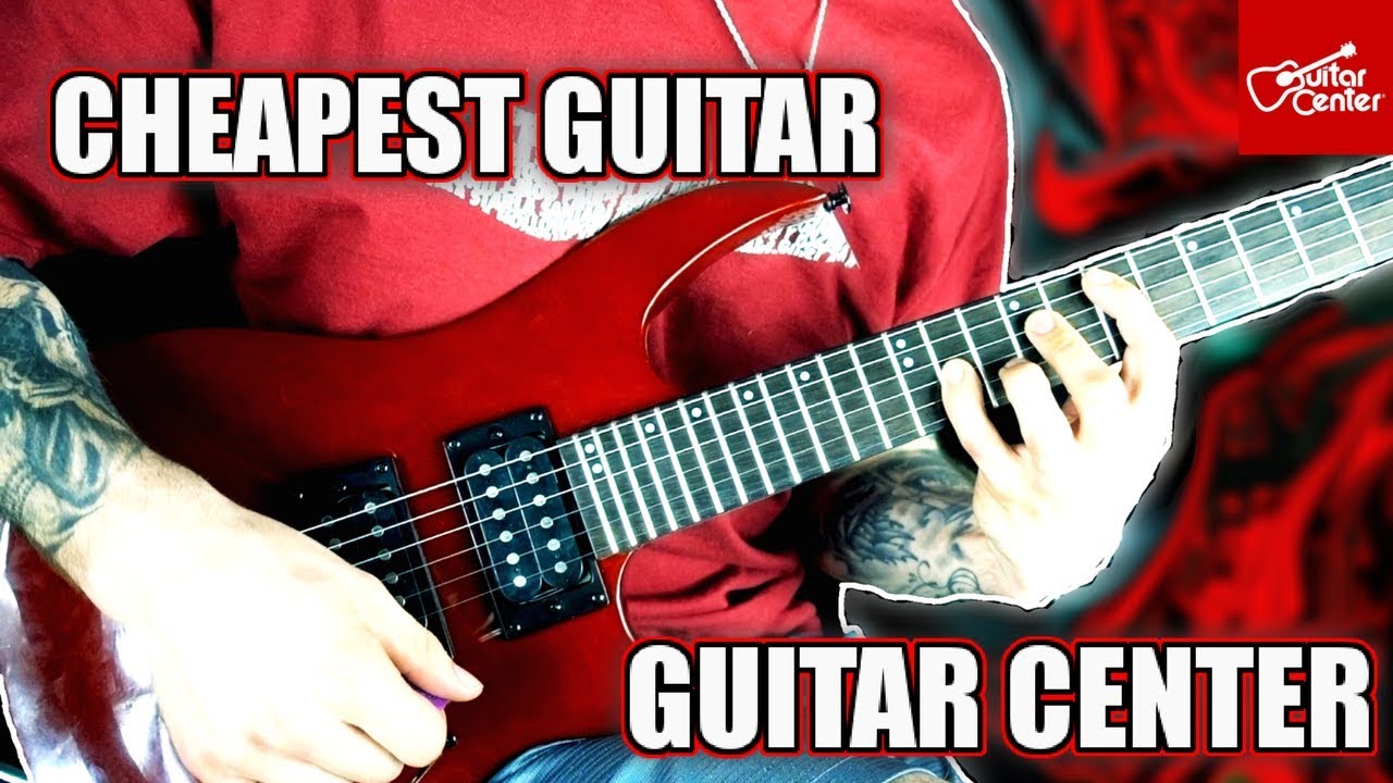 MITCHELL MM100 MINI GUITAR - THE CHEAPEST GUITAR AT GUITAR CENTER - GUITAR DEMO