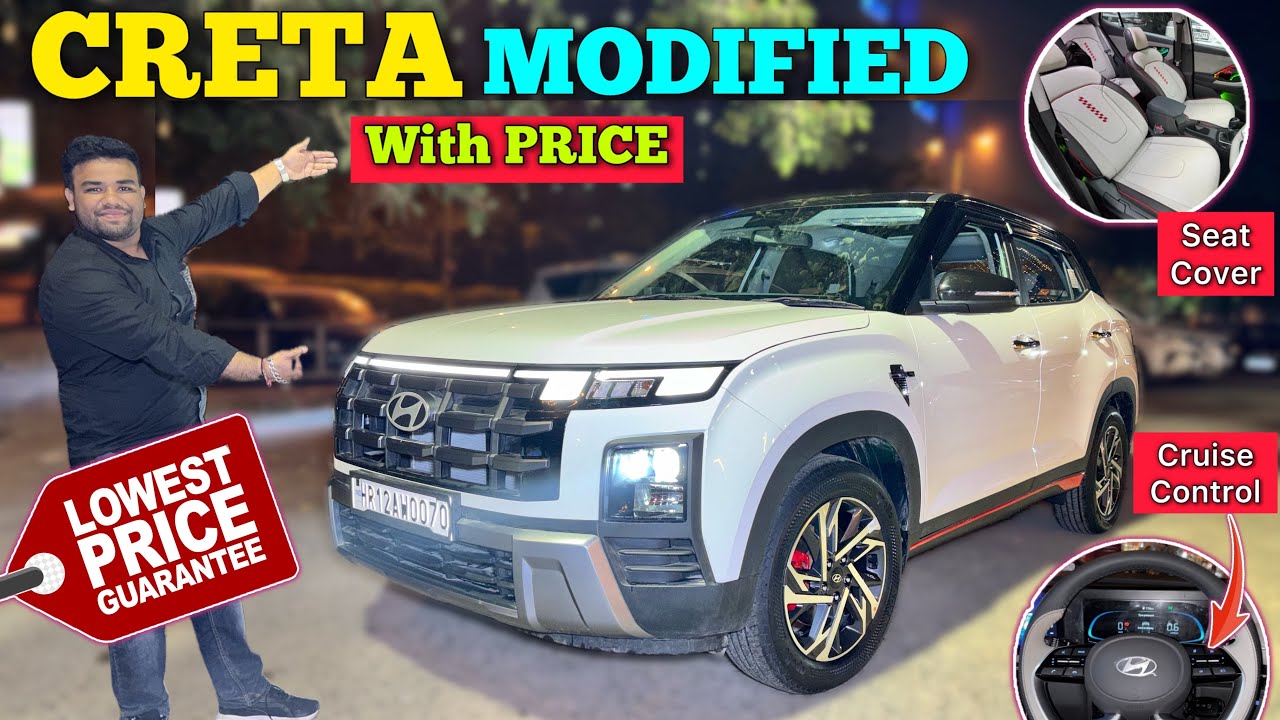 Hyundai Creta Base to Top Modified With Price ✅ Creta EX Model Modified With Price ✅