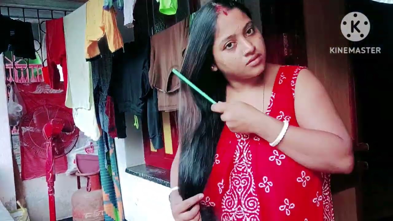 পুজোর সময় হাইলাইট চুলের কালার করলাম#🥰🥰🥰🥰🥰#