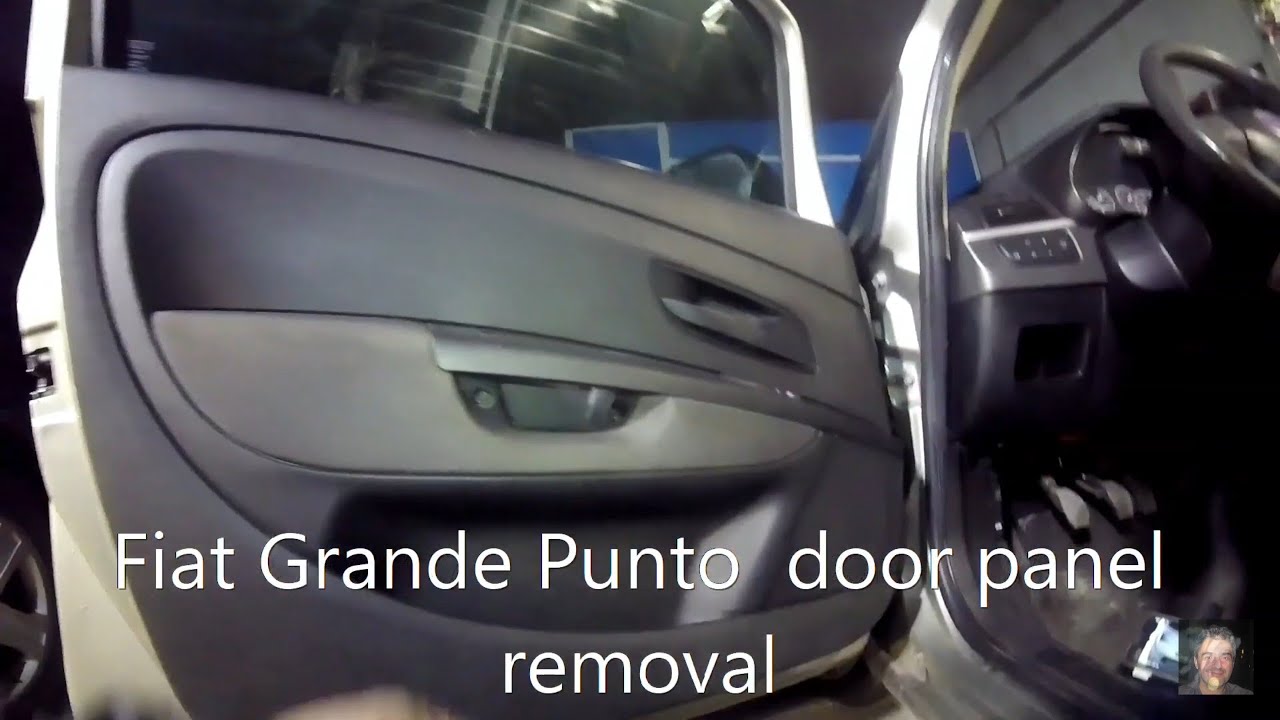 Fiat Grande Punto 2005-2018    door panel removal