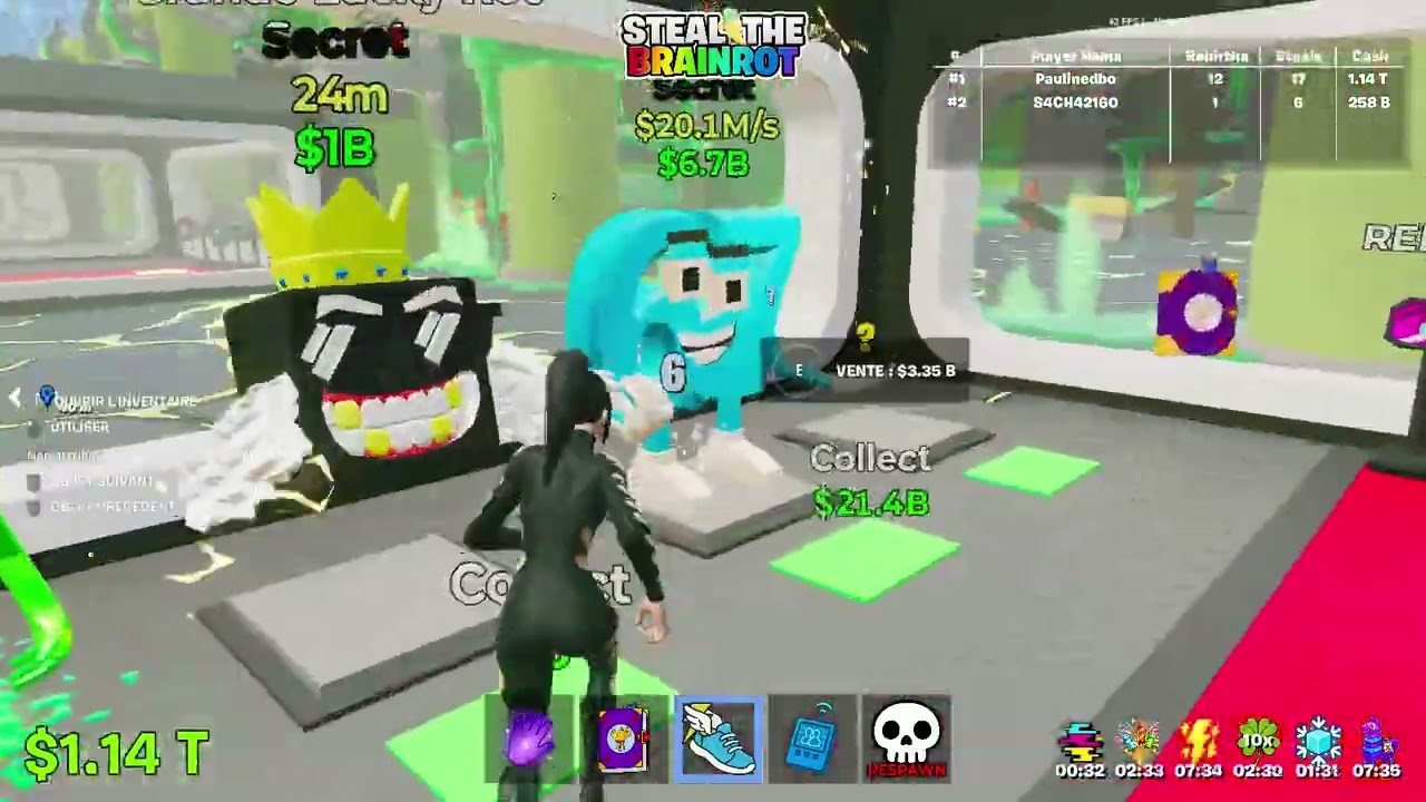 je fait l evenement admin abuse avec gaspard