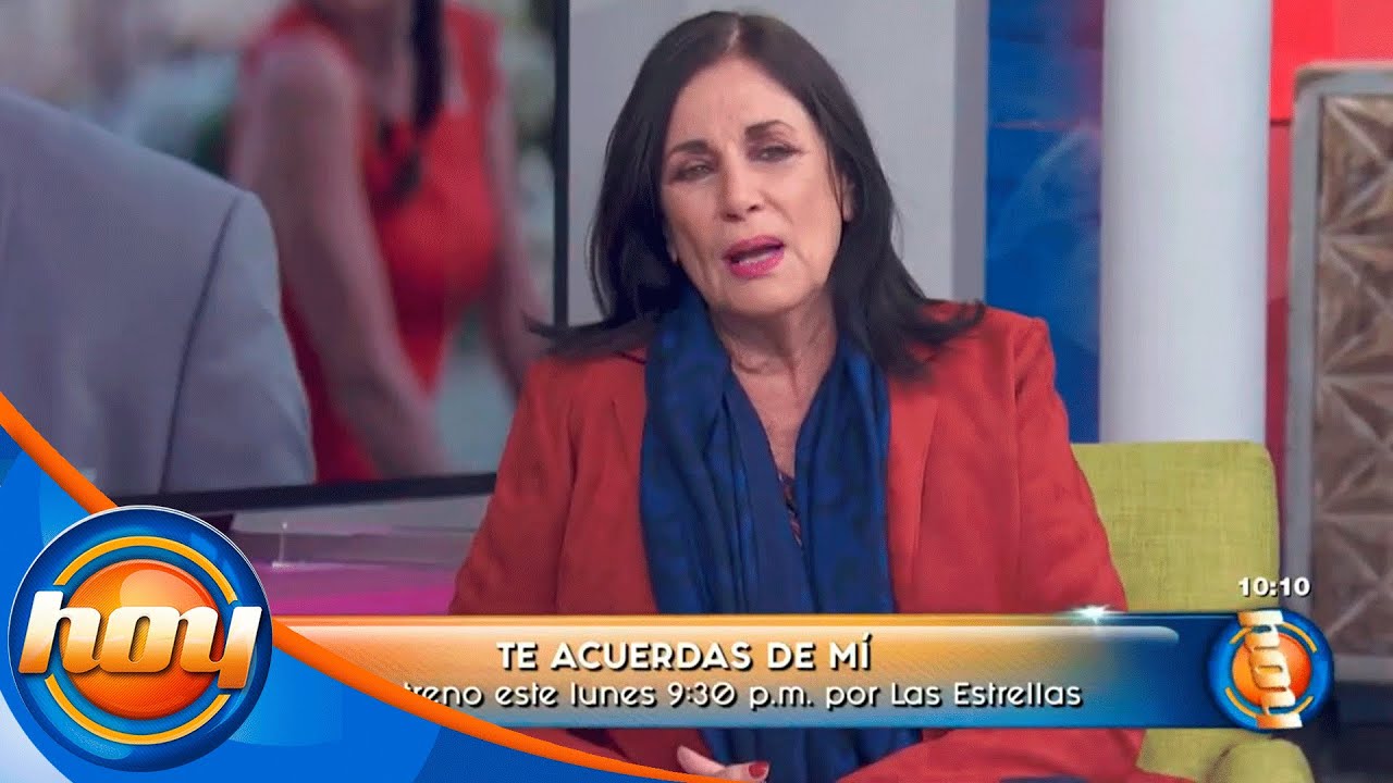 Helena Rojo regresa a las telenovelas en 'Te acuerdas de mí' | Hoy