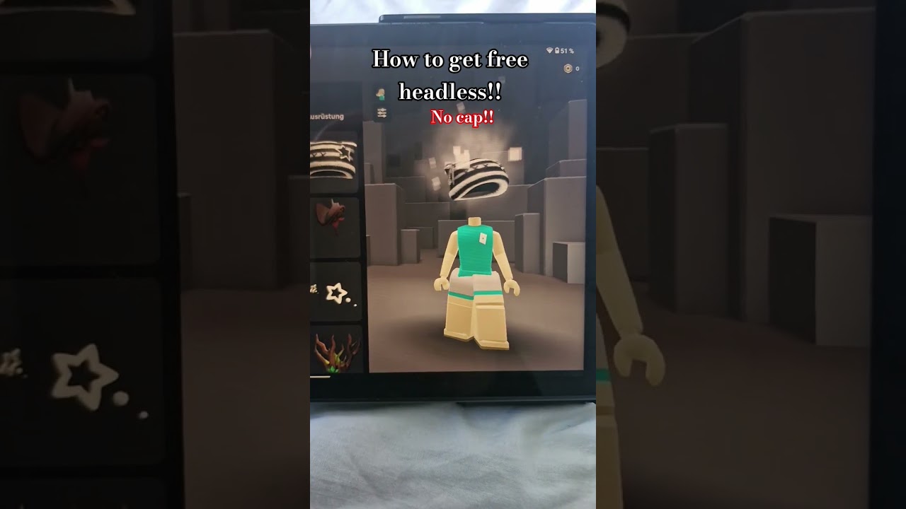 free headless! *No cap* #headless #free #roblox #tutorial #freeheadless #nocap #notfake #shortsfeed