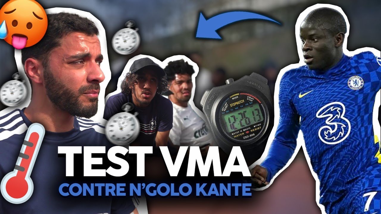 J'affronte N'Golo Kanté avec les U17 à un test VMA ! (son score est IMBATTABLE !)