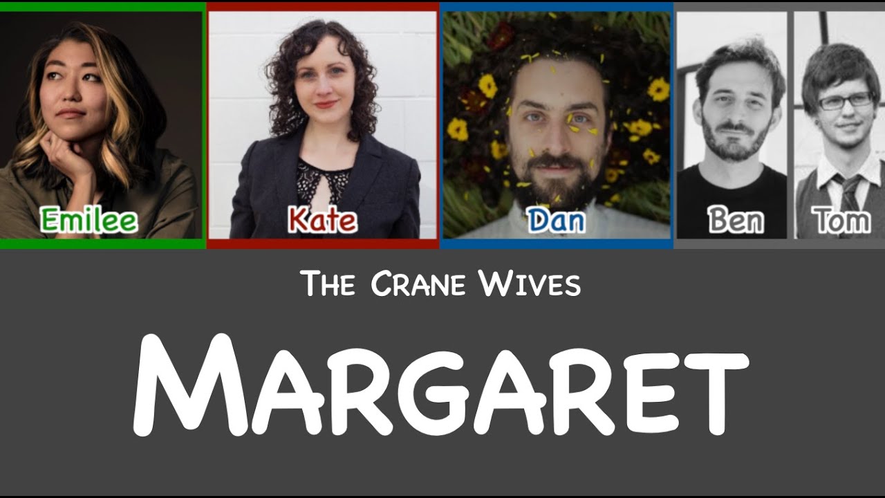 The Crane Wives - Margaret [unofficial color coded lyric video]