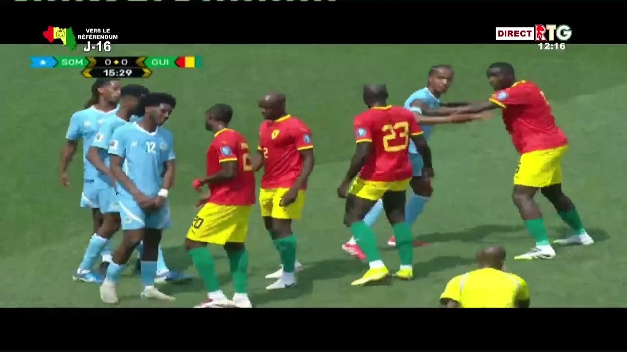 GUINEE vs SOMALIE  'LES ÉDITIONS DE LA RTG GUINÉE 224