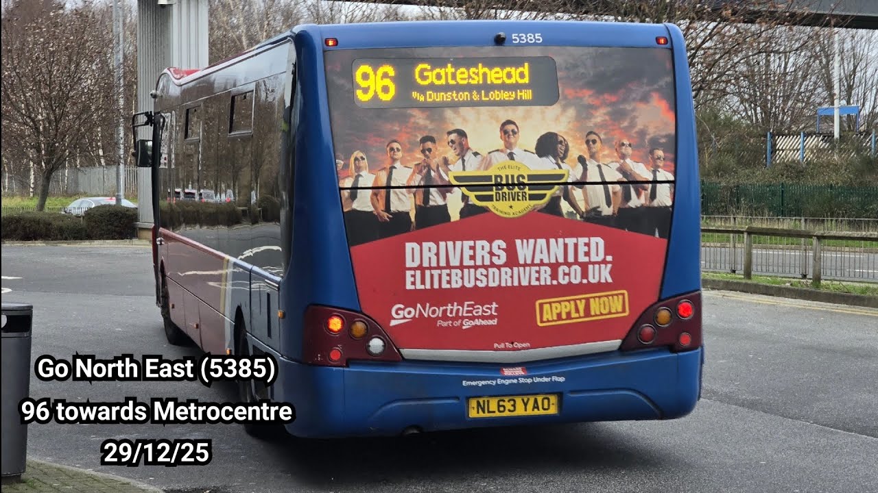 Go North East: Optare Versa Cummins ISBe 6.7L/Allison NL63 YAO (5385)