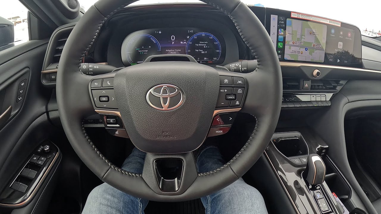 2025 Toyota Crown Platinum Complete Button Tutorial