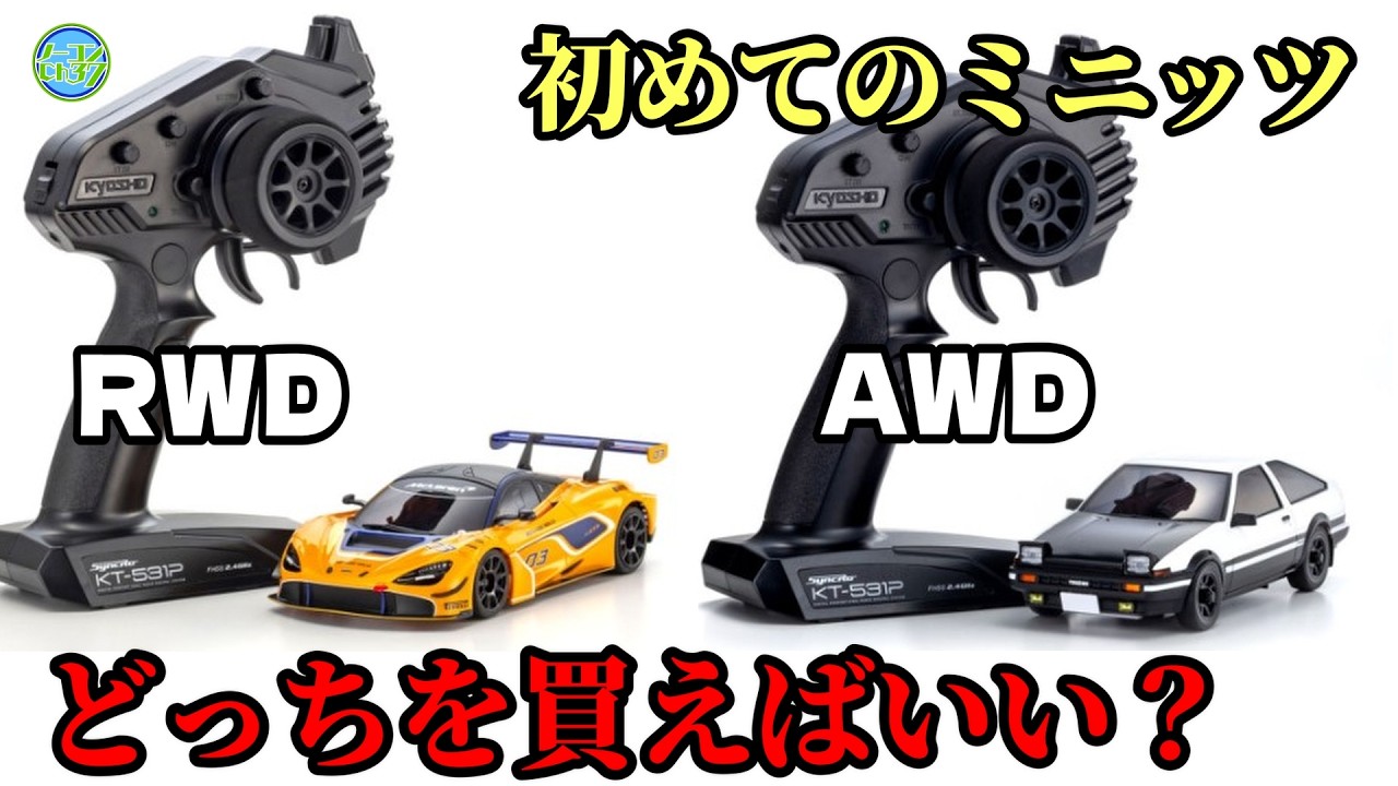 初心者必見！「初めてのミニッツ」おすすめの選び方を解説します