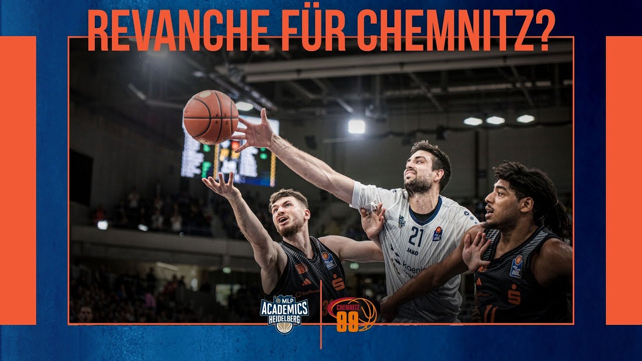 Highlights: MLP Academics Heidelberg - NINERS Chemnitz | easyCredit BBL | Dyn Basketball