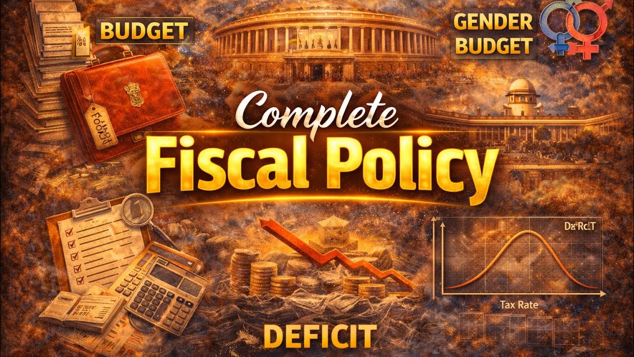 Public Debt explain for UPSC | Fiscal Policy | Indian economy  