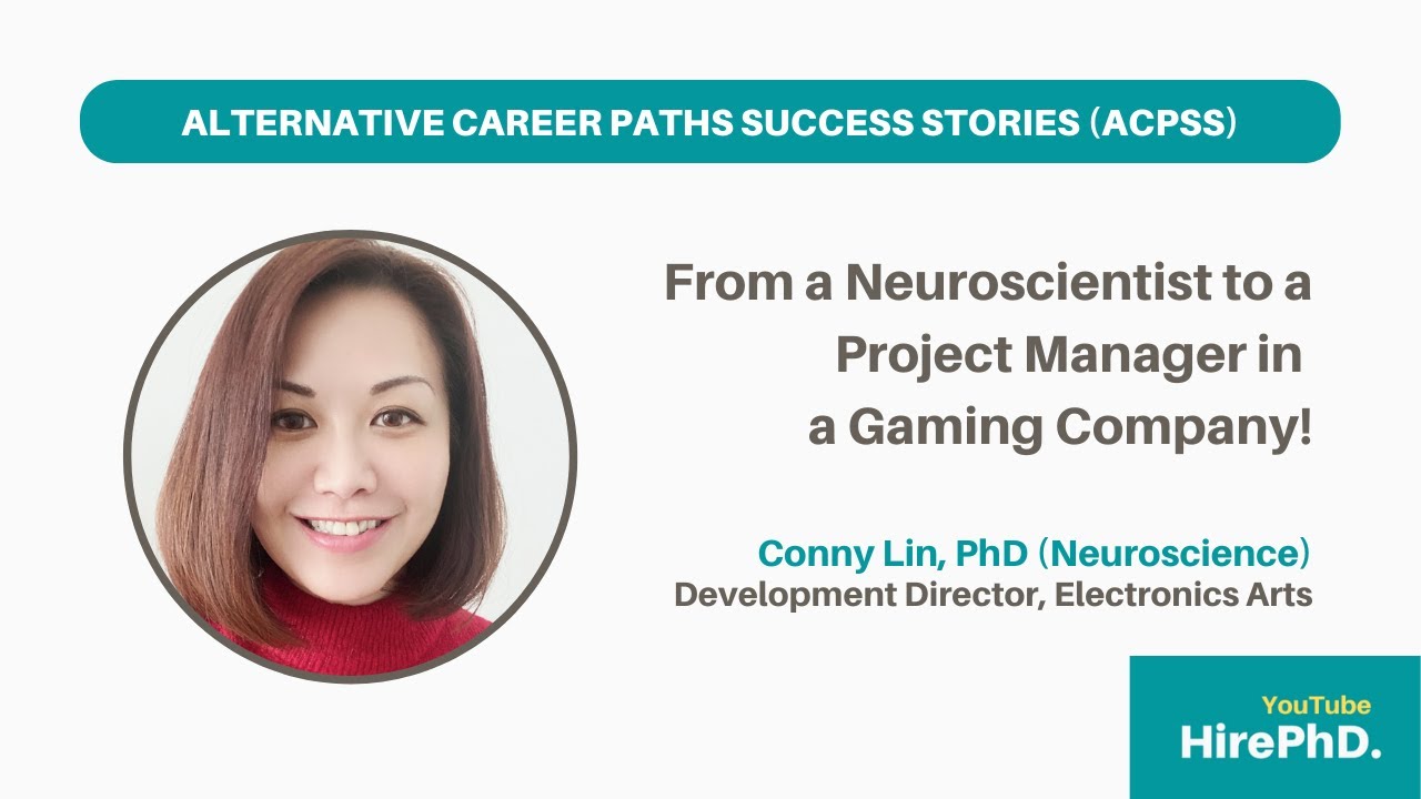 ACPSS Monthly Series: From a Neuroscientist to a Project Manager in a Gaming Company!