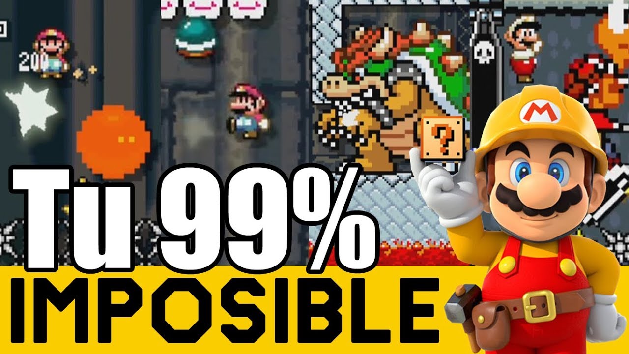 UN VERDADERO NIVEL DE DRAGON BALL Z 👊 - 99% IMPOSIBLES de Suscriptores #24 | Mario Maker