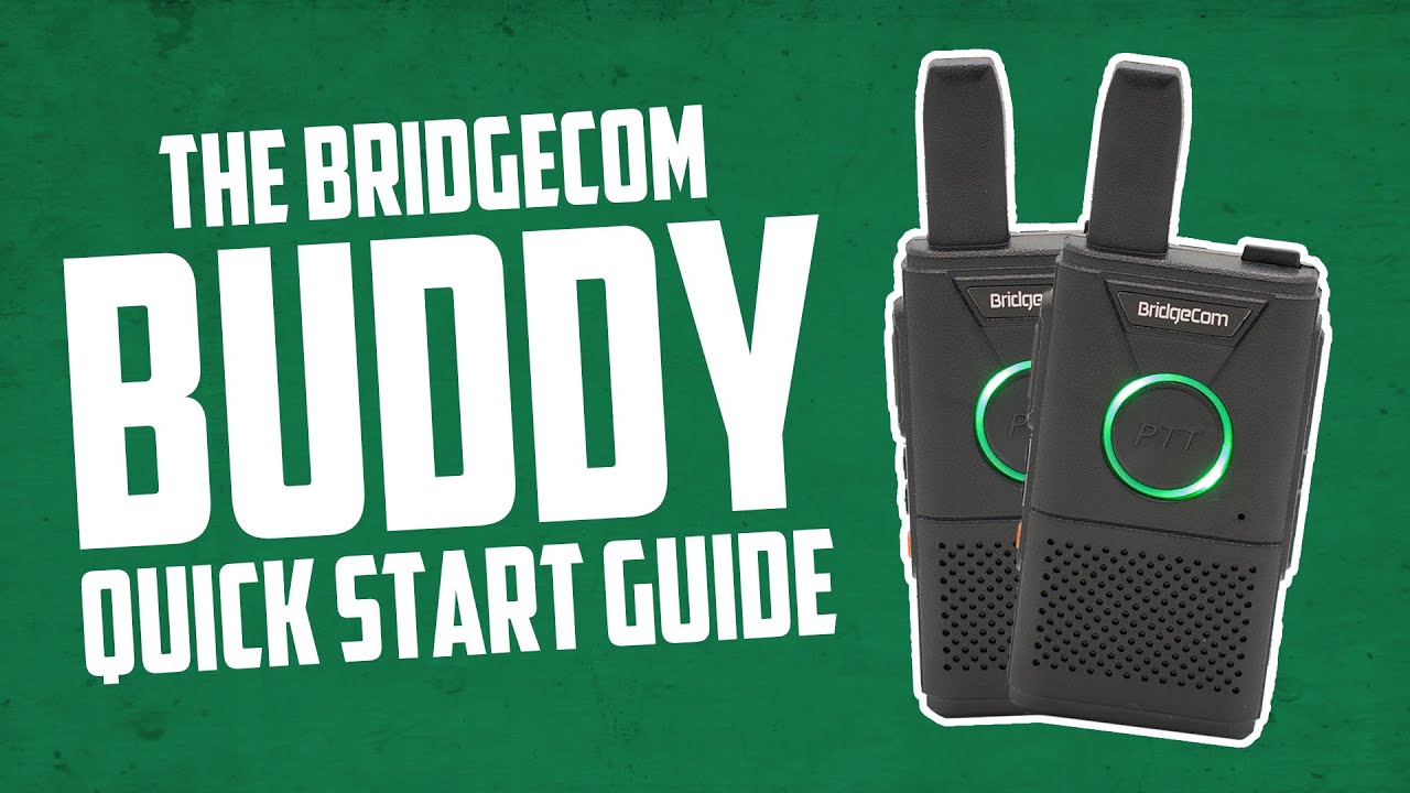 BridgeCom Buddy FRS Radio | Quick Start Guide