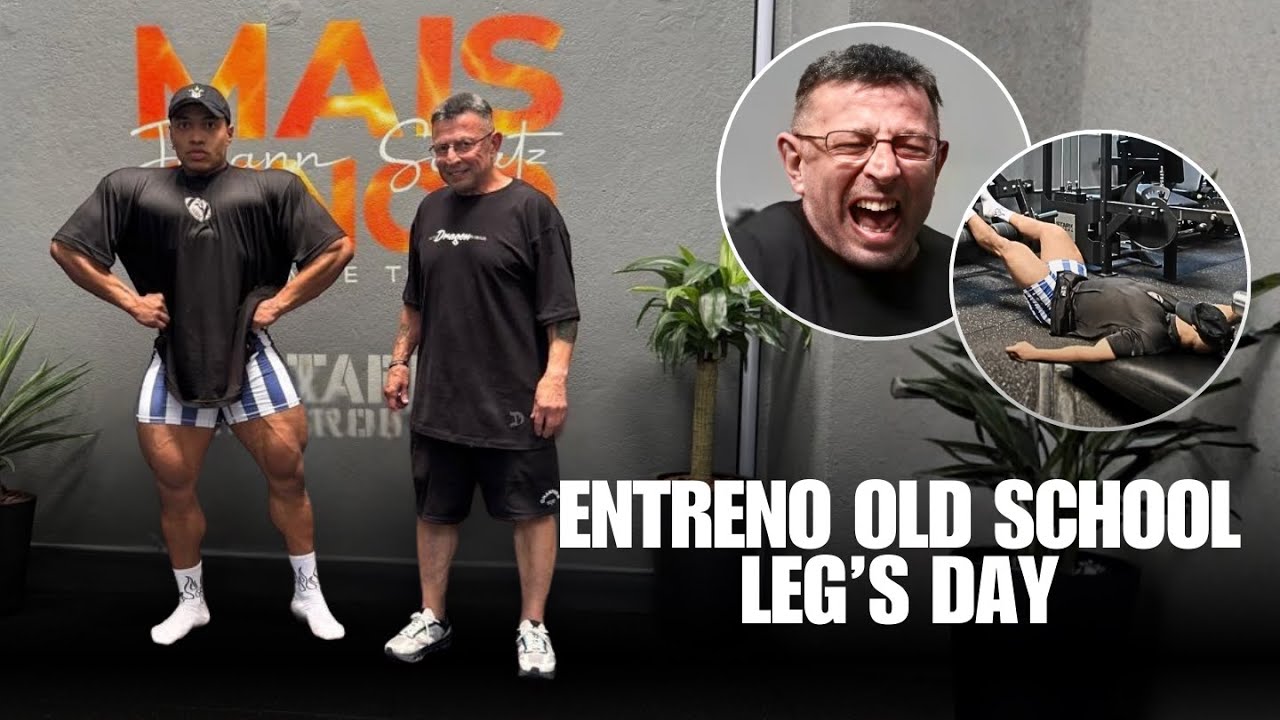 Rutina OLD SCHOOL con una leyenda del bodybuilding  JOHAN CHATZ