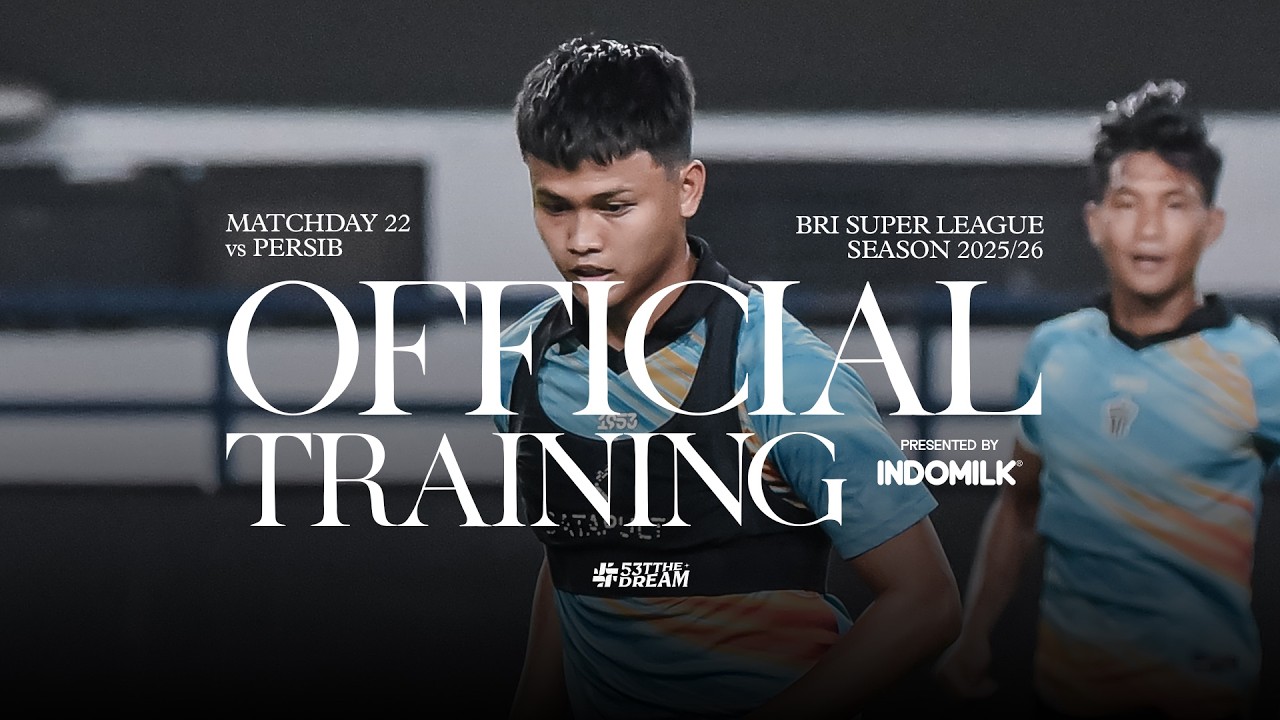 ANTUSIAS HADAPI SANG JUARA BERTAHAN | OFFICIAL TRAINING VS PERSIB BANDUNG
