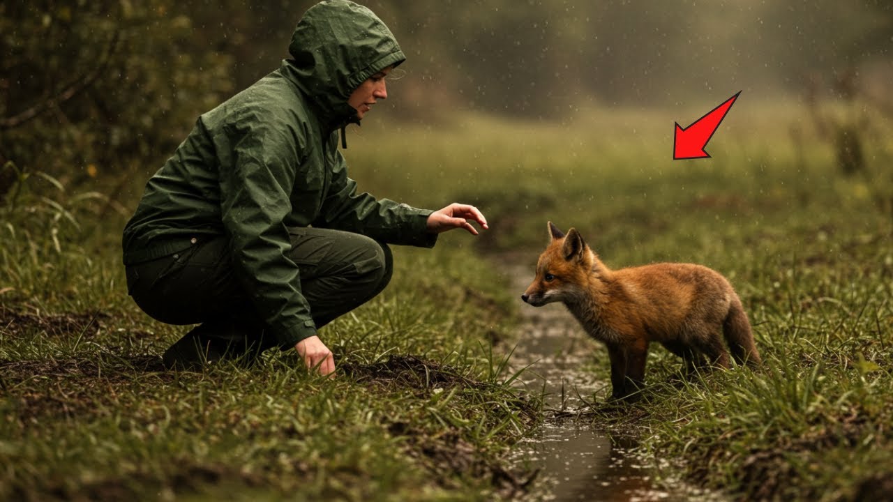 Fox Cub Cries in the Storm &mdash; What Happens Next Will Break Your Heart