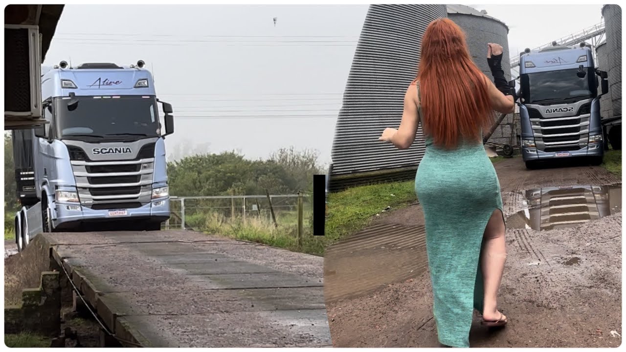Minhas habilidades de caminhoneira é testada a todo momento..