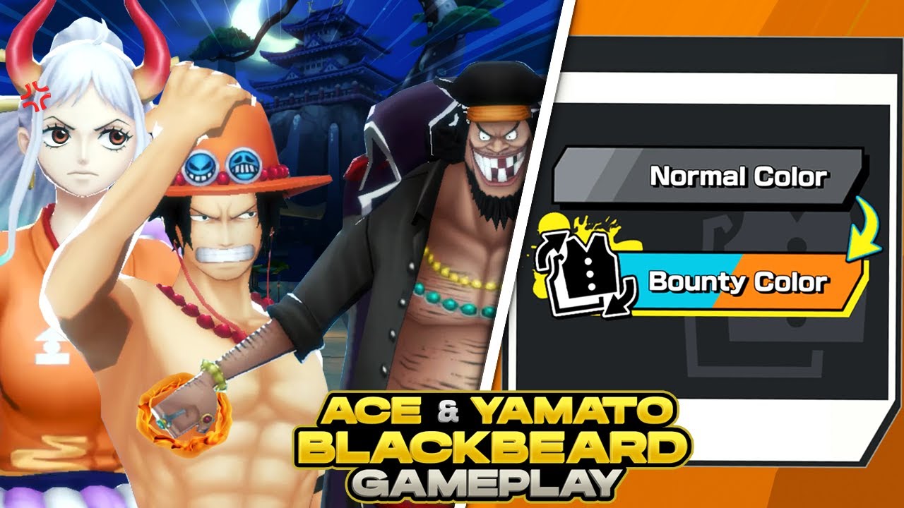 6★ EX Ace & Yamato + Blackbeard Gameplay | One Piece Bounty Rush