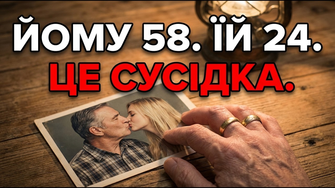 Сусідка принесла фото: йому 58, їй 24 — і це була дочка сусідки