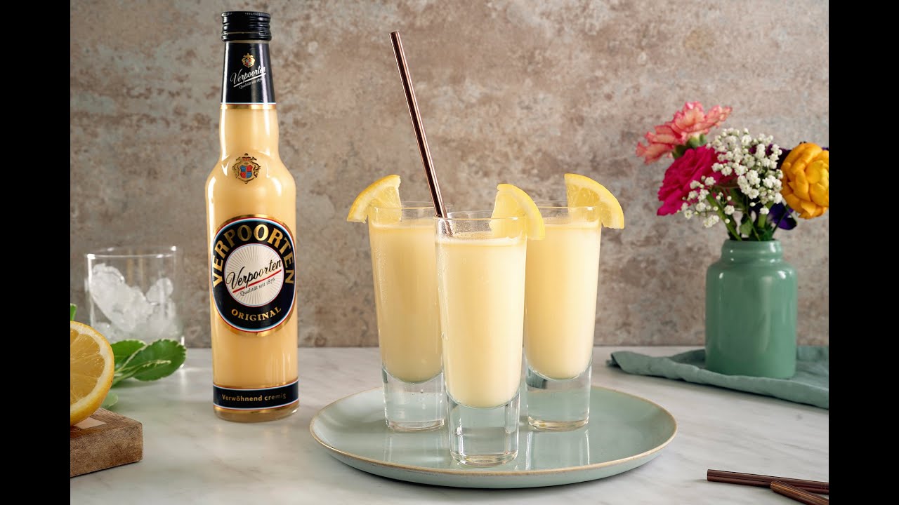 Bitter Lemon mit Eierlikör