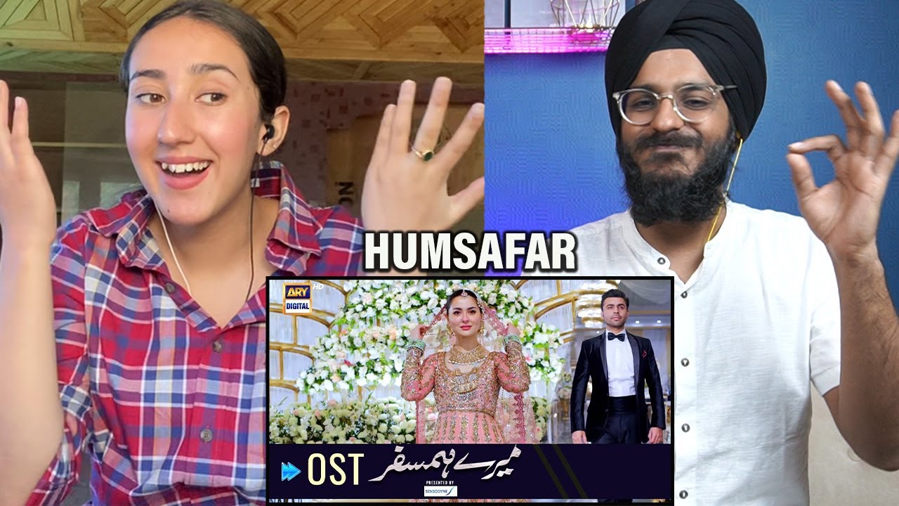 Indian Reaction to Mere HumSafar | OST | Farhan Saeed | Hania Amir | Raula Pao
