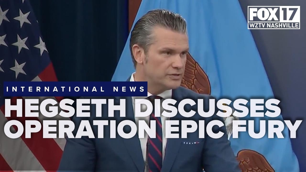 Pete Hegseth discusses Operation Epic Fury