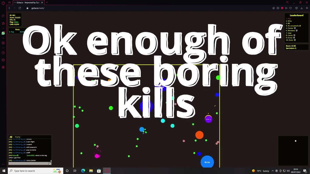 Gota.io IM back