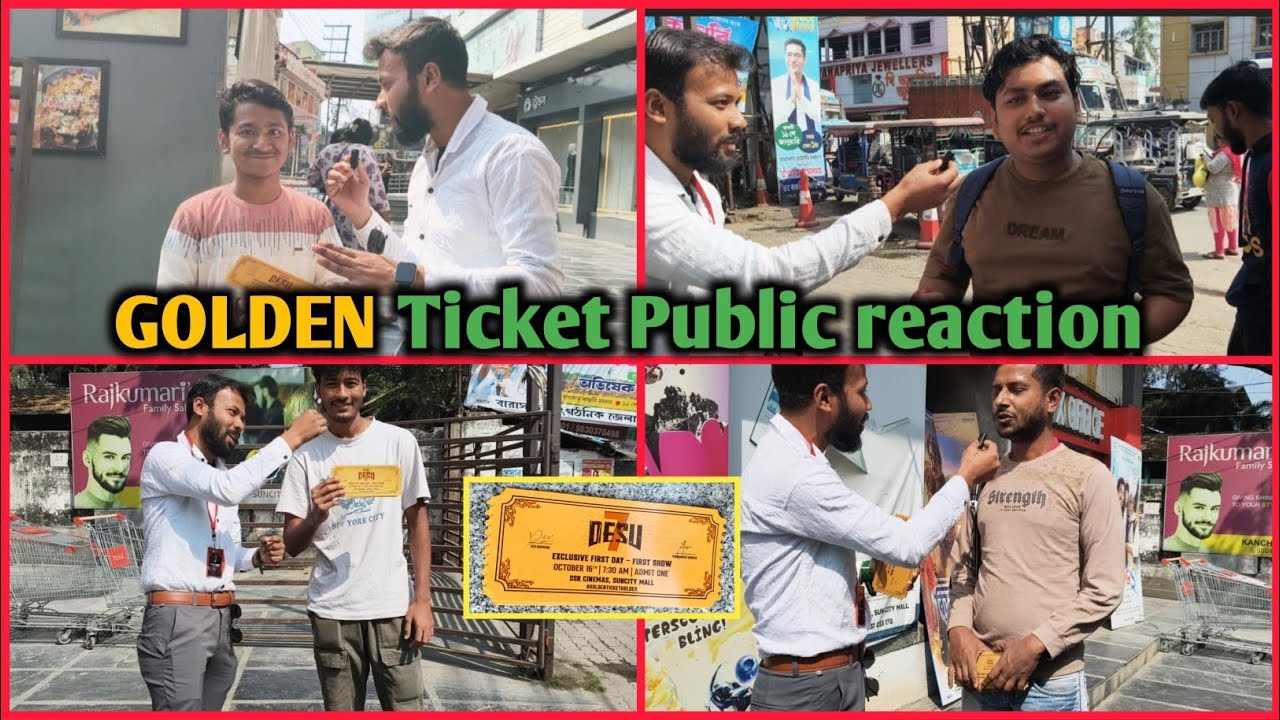DESU 7 Golden ticket 🎫 Crazy Public reaction.Dev, Subhashree