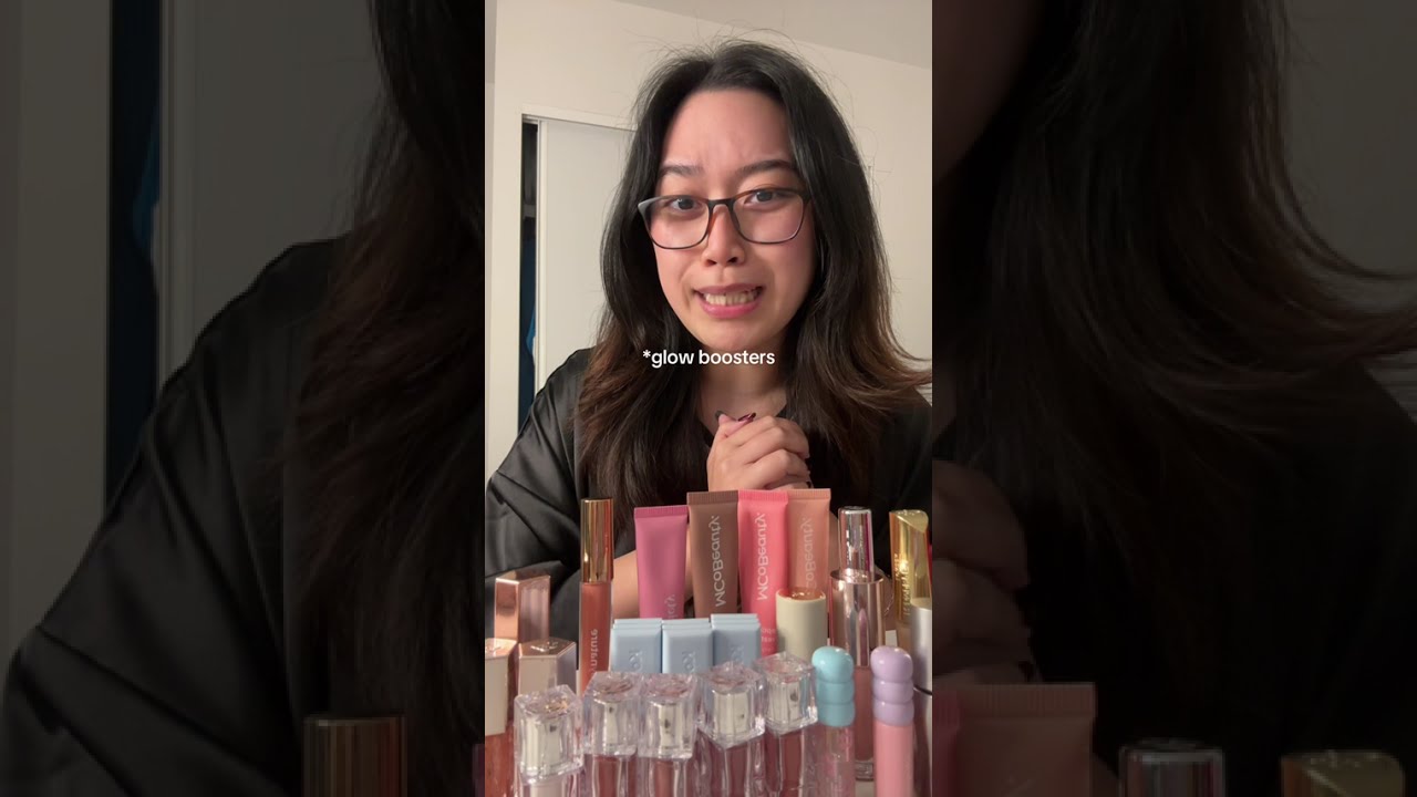 Mixing All My Lip Glosses To Create My Perfect Shade 👄✨