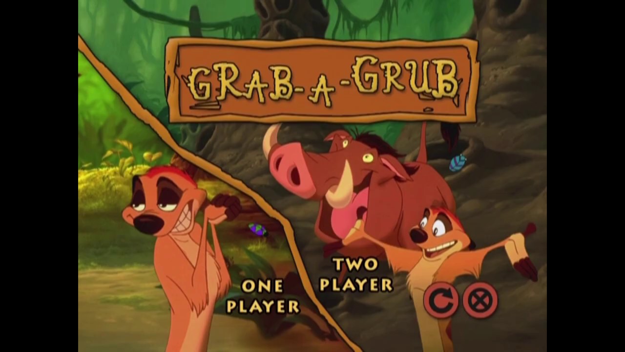 Lion King - 2-Disc Special Edition: Set Top Games - Timon's Grab A Grub