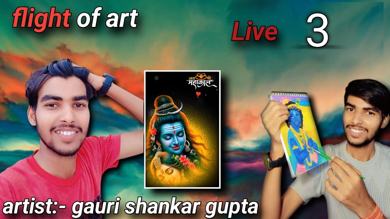 flight of art artist gauri shankar Gupta