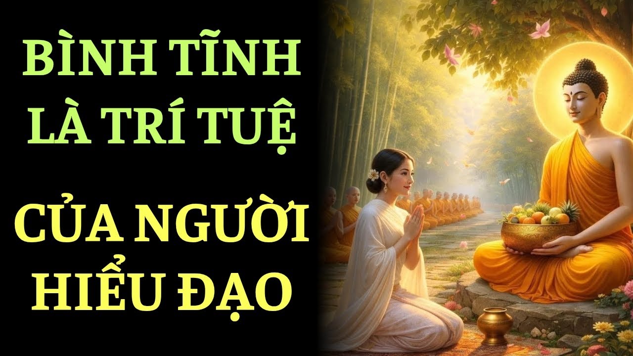 Lời Phật Dạy | Bình Tĩnh Là Trí Tuệ Mà 90% Mọi Người Đều Bỏ Qua