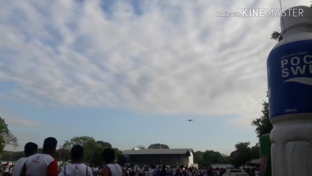 Philippine Air Force Airshow During Run with the Heroes at Basa Air Base