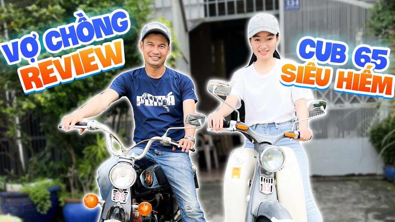 Vợ chồng Tiết Cương cute sánh đôi bộ Cub 65 và S65 cổ siêu hiếm